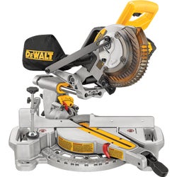 Item 303050, The DCS361M1 20V MAX 7 1/4" Sliding Miter Saw comes with a 4.