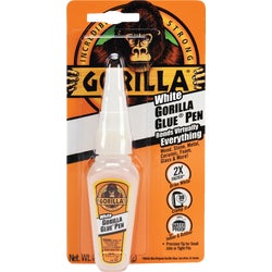 Item 303122, Gorilla glue strength in a "dries white, faster" formula.