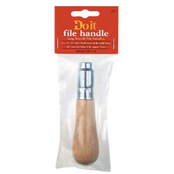 Item 303166, These comfortable wood file handles feature long durable metal ferrules.