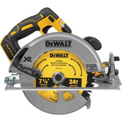 Item 303198, Get the power and depth-of-cut of a corded circular saw with the 