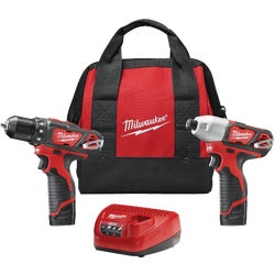 Item 303209, The M12 2-Tool Combo Kit includes the M12 3/8" Drill/Driver (2407-20) and 