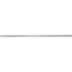 Item 303373, Aluminum straight edge with easy-to-read inch scale graduations.