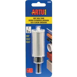 Item 303417, Designed to work with any variable speed hand drill to cut clean holes 