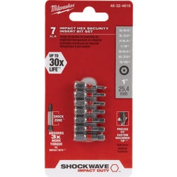Item 303536, Shockwave Impact Duty driver bits can be used in impact drivers or drill 