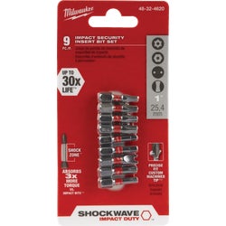 Item 303539, Shockwave Impact Duty driver bits can be used in impact drivers or drill 