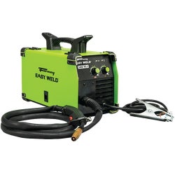 Item 303565, Forney Easy Weld 140 FC-i portable machine uses gasless/flux core wire.