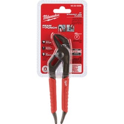 Item 303598, REAM &amp; PUNCH groove joint pliers incorporate exposed metal handles and 