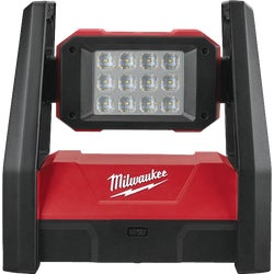Item 303616, The MILWAUKEE M18 ROVER Dual Power Flood Light provides users with 4,000 