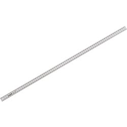 Item 303639, Heavy-duty aluminum frame straight edge with easy-to-read inch scale 