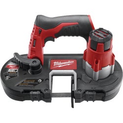 Item 303744, The Milwaukee 2429-20 M12 Sub-Compact Band Saw is the most compact and 