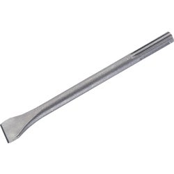 Item 303750, Steel chisel bit cleans concrete, scale, rust, cuts troughs and some 