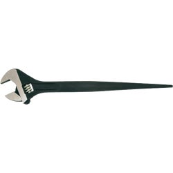 Item 303937, Crescent Adjustable Construction Wrenches feature a round, tapered tang for