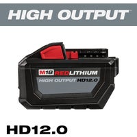 48-11-1812 Milwaukee M18 REDLITHIUM High Output Li-Ion Tool Battery