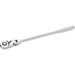 Item 305618, Flex head ratchet offers more torque with a full handle length.