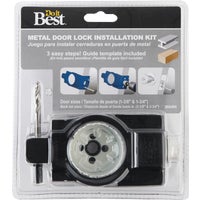 301661DB Do it Best Bi-Metal Door Lock Installation Kit