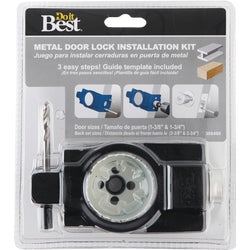 Item 306495, Fast, easy way to install locks into metal doors.