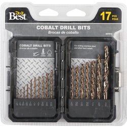 Item 307513, Cobalt bits for drilling into hard surfaces like stainless steel.