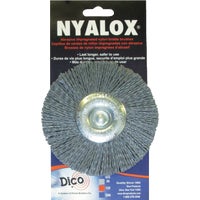7200036 Dico Nyalox Wheel Drill-Mounted Wire Brush