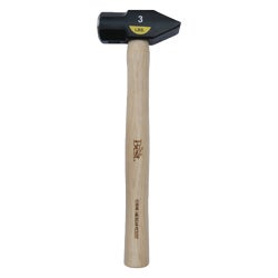 Item 310131, Durable hickory handle is an industry standard for strength and comfort.