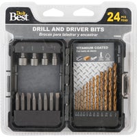 871321DB Do it Best 24-Piece Titanium Drill and Drive Set