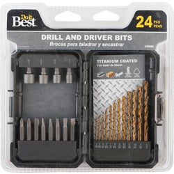 Item 310988, Utility set has drill and driving bits.