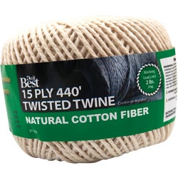 Item 311282, Hard, twisted, longer yardage, high-break cotton cable twine.
