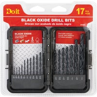 871441DB Do it 17-Piece Black Oxide Drill Bit Set