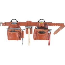 Item 311665, 4-piece pro-framer's combo tool belt is constructed of premium top grain 