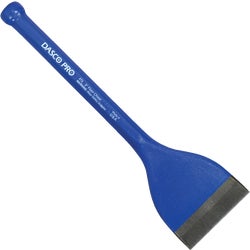 Item 314270, All-steel floor chisel. Features a black finish with polished blades.