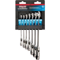 Item 316377, This 7-piece combination wrench set combines the features of a combination 