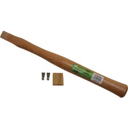 Item 316423, This Vaughan hatchet replacement handle is made of supreme American hickory