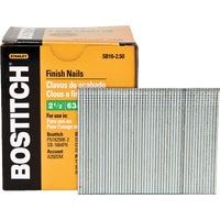 SB16-2.50 Bostitch Straight Finish Nail