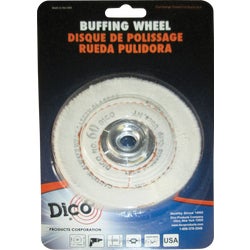 Item 317696, Medium density buffing wheel with good cutting and coloring action.