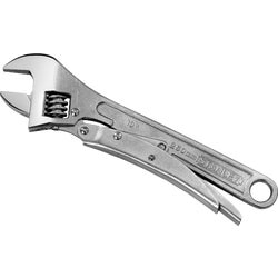 Item 319732, 2 tools in 1: Traditional adjustable wrench and locking pliers.