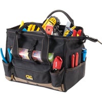 1533 CLC 21-Pocket Tool Bag with Top-Side Tray