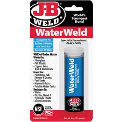 Item 320174, WaterWeld will plug or seal leaks and patch holes and cracks in almost 