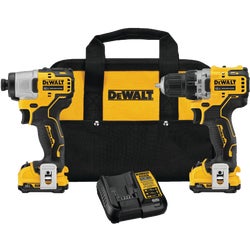 Item 322029, The DCK221F2 12V MAX Lithium-Ion Brushless Drill and Impact Driver Kit is 