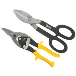 Item 322512, Includes straight cut aviation snip and 10" straight cut tinner.