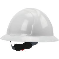 SWX00358 Safety Works Full Brim Wheel Ratchet Hard Hat