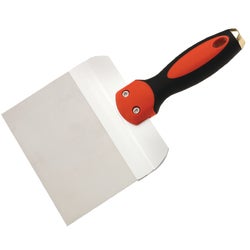 Item 322868, Stainless steel blade with aluminum backing plate and ergo handle.