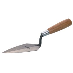Item 323670, Forged 1-piece high-grade trowel steel. Tempered, ground and polished.