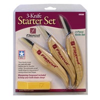 KN500 Flex Cut 3-Piece Starter Carving Knife Set