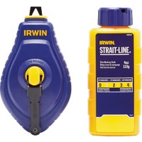 1932883 Irwin STRAIT-LINE Speed-Line Chalk Line Reel and Chalk
