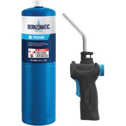 Item 327980, The Bernzomatic Basic Torch Kit includes one Basic Torch and one 14.