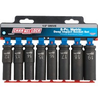 328537 Channellock 8-Piece 1/2 In. Drive Deep Metric Impact Driver Set