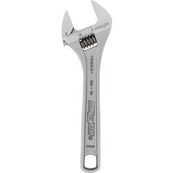 Item 333696, CHANNELLOCK Adjustable Wrenches feature non-protruding jaws for greater 