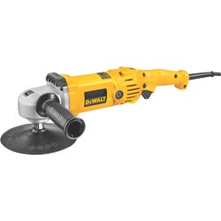 Item 335159, 7 In./9 In. variable speed polisher has a powerful, 12.