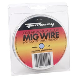 Item 337237, ER5356 aluminum MIG (GMAW) welding wire features 5% magnesium content and a