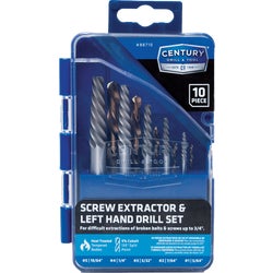 Item 337412, Left Hand Cobalt Drill Bits And Spiral Screw Extractor Set 10Pc.