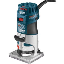 Item 338511, The Bosch PR20EVS Colt electronic variable-speed palm router combines power